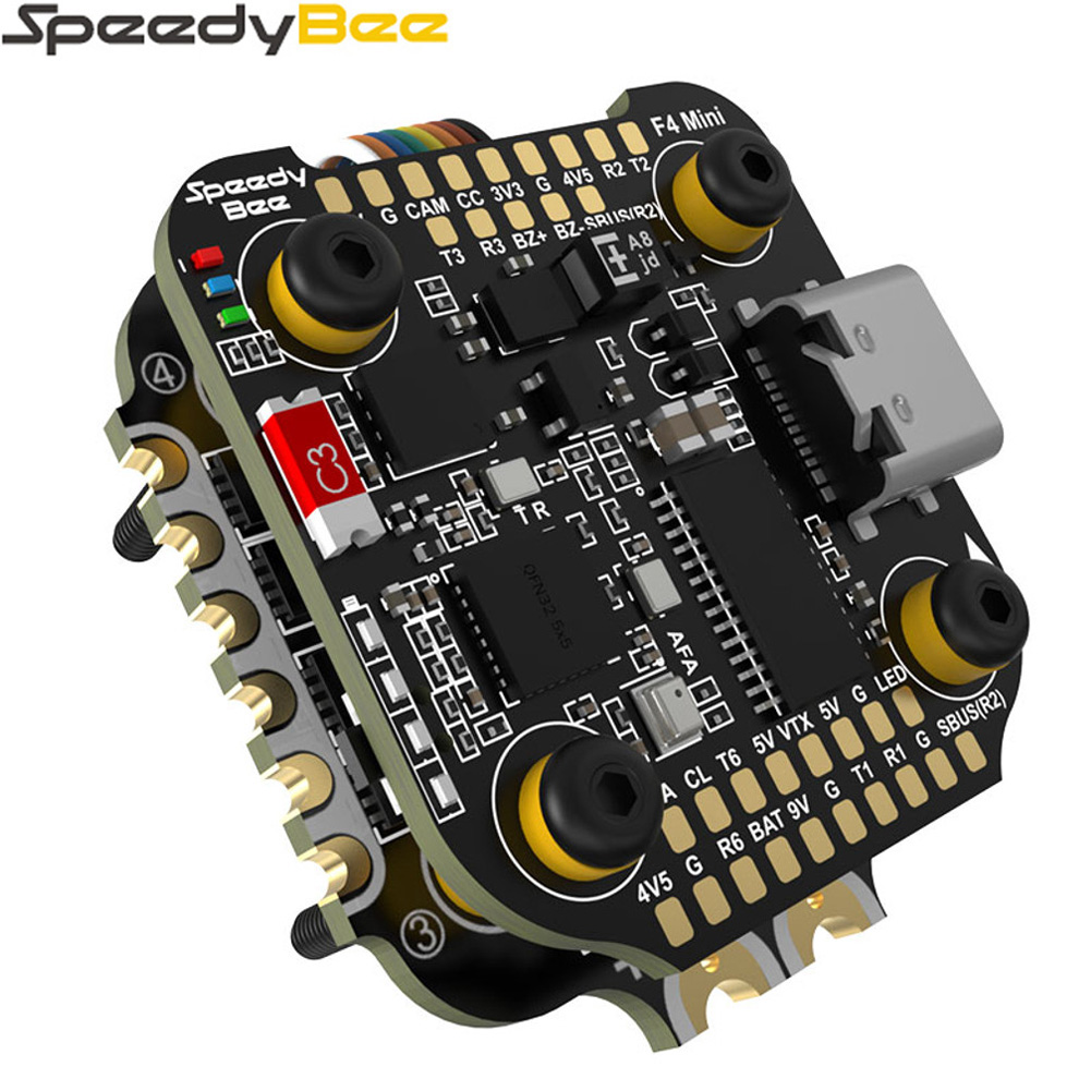 Drone Racing Flight Controller - SpeedyBee F405ミニフライトコントローラーとBLS 35AミニV2 20x20 4-in-1 ESC（RC