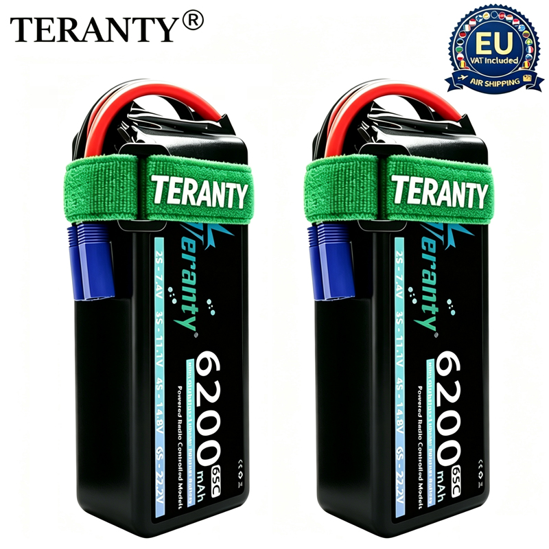 TERANTY 6S 6200mAh リポバッテリー 22. - Drone Racing Battery のレビューと価格